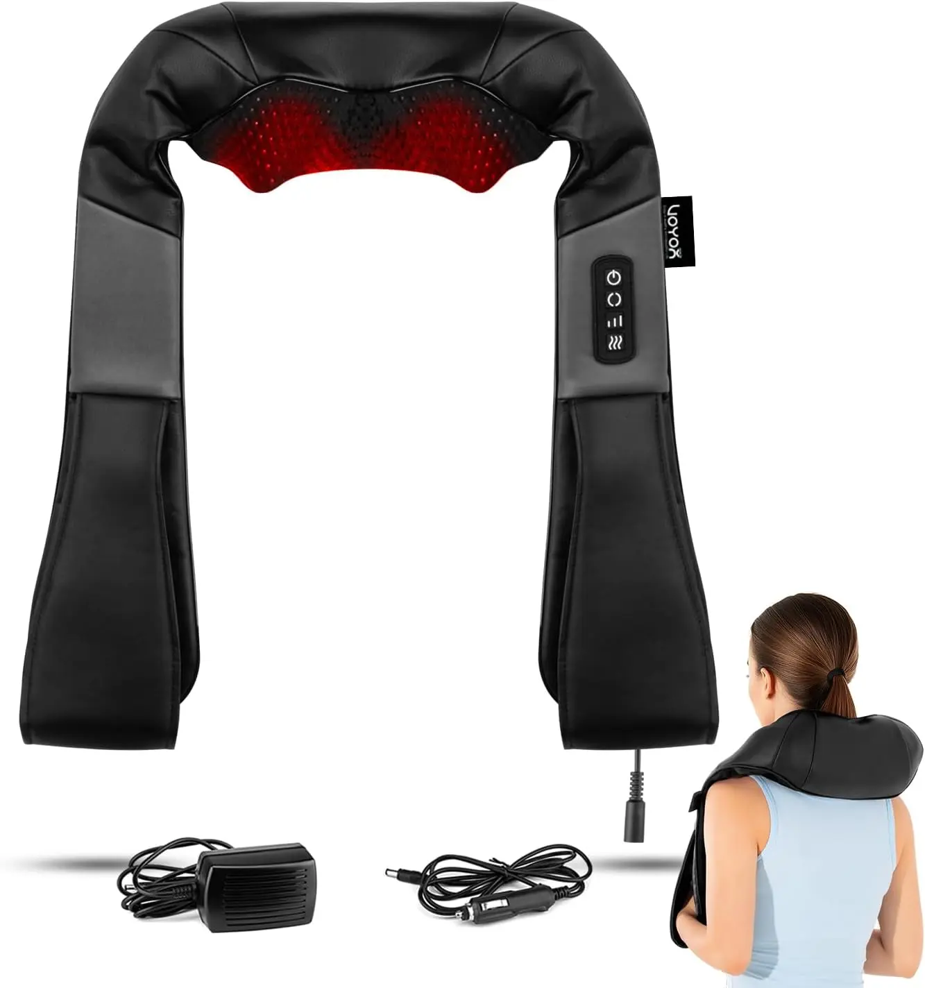 Masajeador cervical VOYOR-HEALTH Shiatsu eléctrico